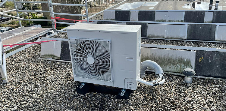 Hybride warmtepomp voor particulier in Haarlem