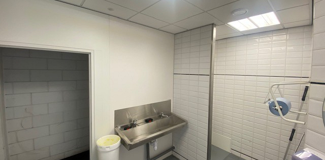 Renovatie personeelstoiletten