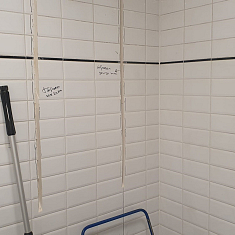 Renovatie personeelstoiletten