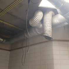 Renovatie personeelstoiletten