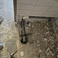Renovatie personeelstoiletten