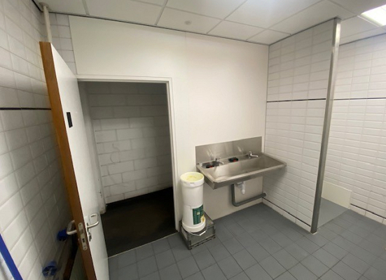 Renovatie personeelstoiletten
