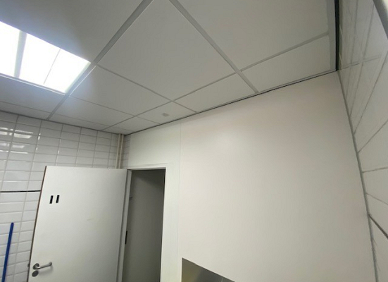 Renovatie personeelstoiletten