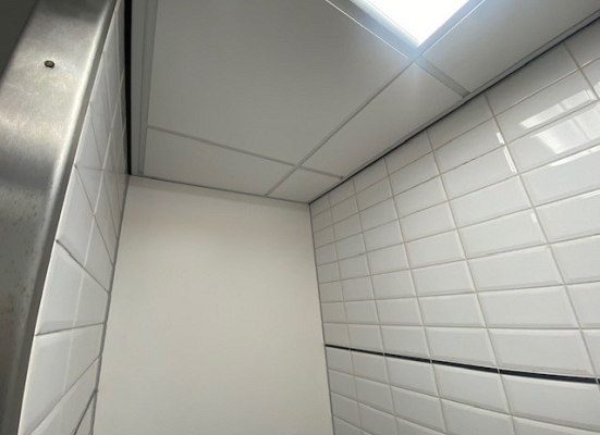 Renovatie personeelstoiletten