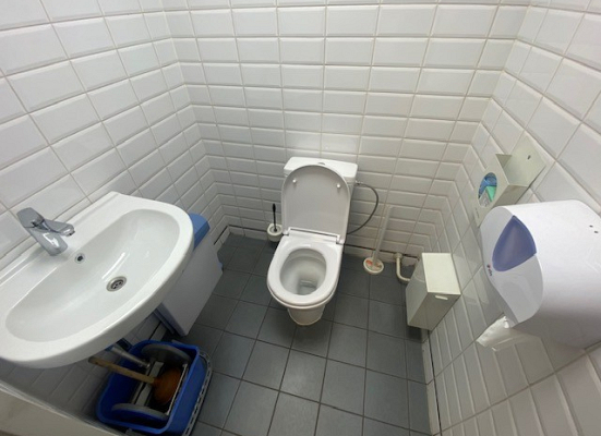 Renovatie personeelstoiletten