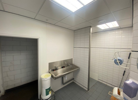 Renovatie personeelstoiletten