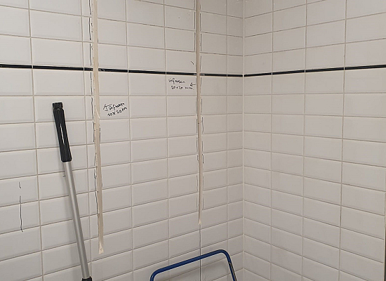 Renovatie personeelstoiletten