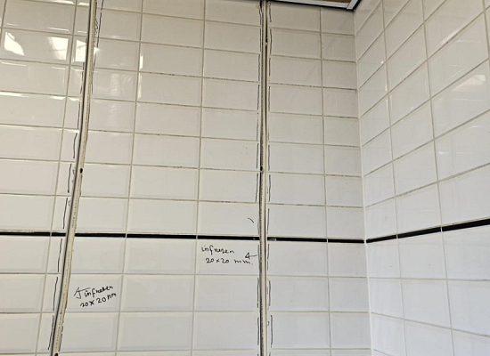 Renovatie personeelstoiletten