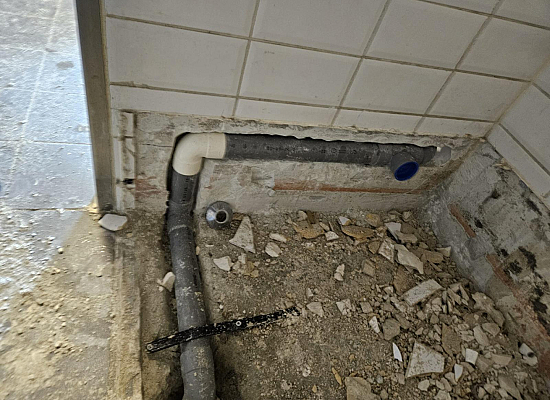 Renovatie personeelstoiletten