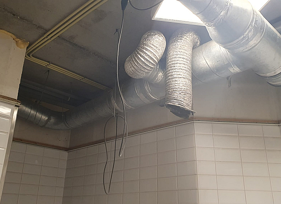 Renovatie personeelstoiletten